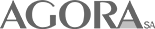 Logotyp marki 'AGORA'